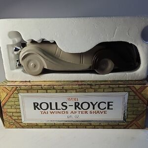 New Avon Rolls-Royce Tai Winds After Shave in Silver Ghost Deep Woods 6fl.oz